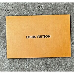 Authentic LOUIS‎ VUITTON LV Receipt Holder Envelope 5.25x3.75in+